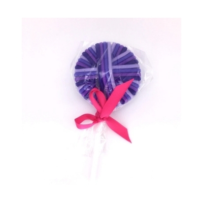 24 PCS Colorful Lollipop Hair rope for Factory